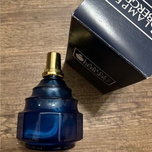 Vintage Lampe Berger. Blue.